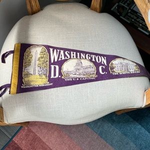 Vintage Washington DC Pennant